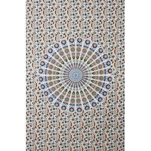 Red-Blue Plume Tapestry by Zest For Life